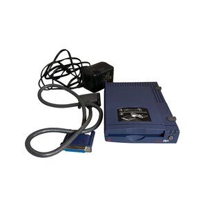 Iomega Zip 100 SCSI External Drive Z100P2 Parallel Port + All Cords NEW WORKS